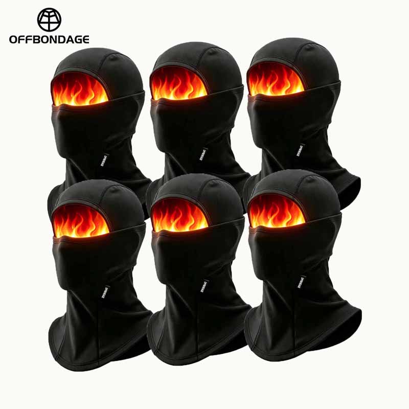 Motorcycle Gear For Winter - OFFBONDAGE Winter Warm Balaclava Windproof Full