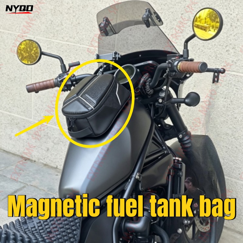 Motorcycle Gear Organizer - Waterproof Magnetic Motorcycle Fuel Tank Bag