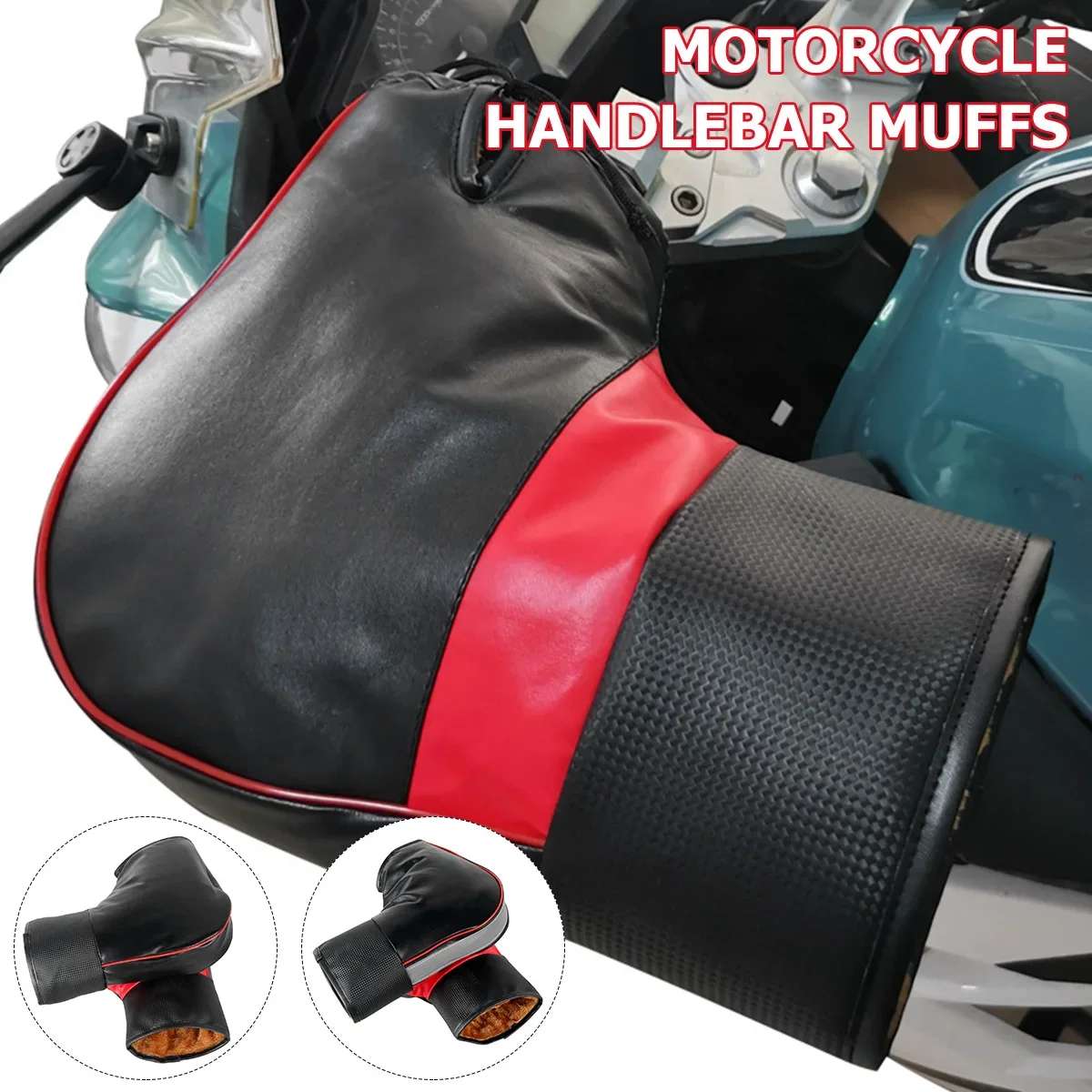 1Pair Motorcycle Handlebar Cov - Motorcycle Gear For Winter recension och pris