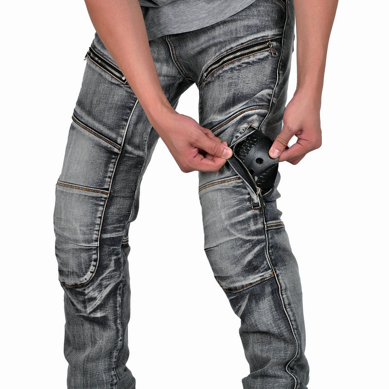 Motorcycle jeans retro drop-pr - Motorcycle Gear Wash recension och pris