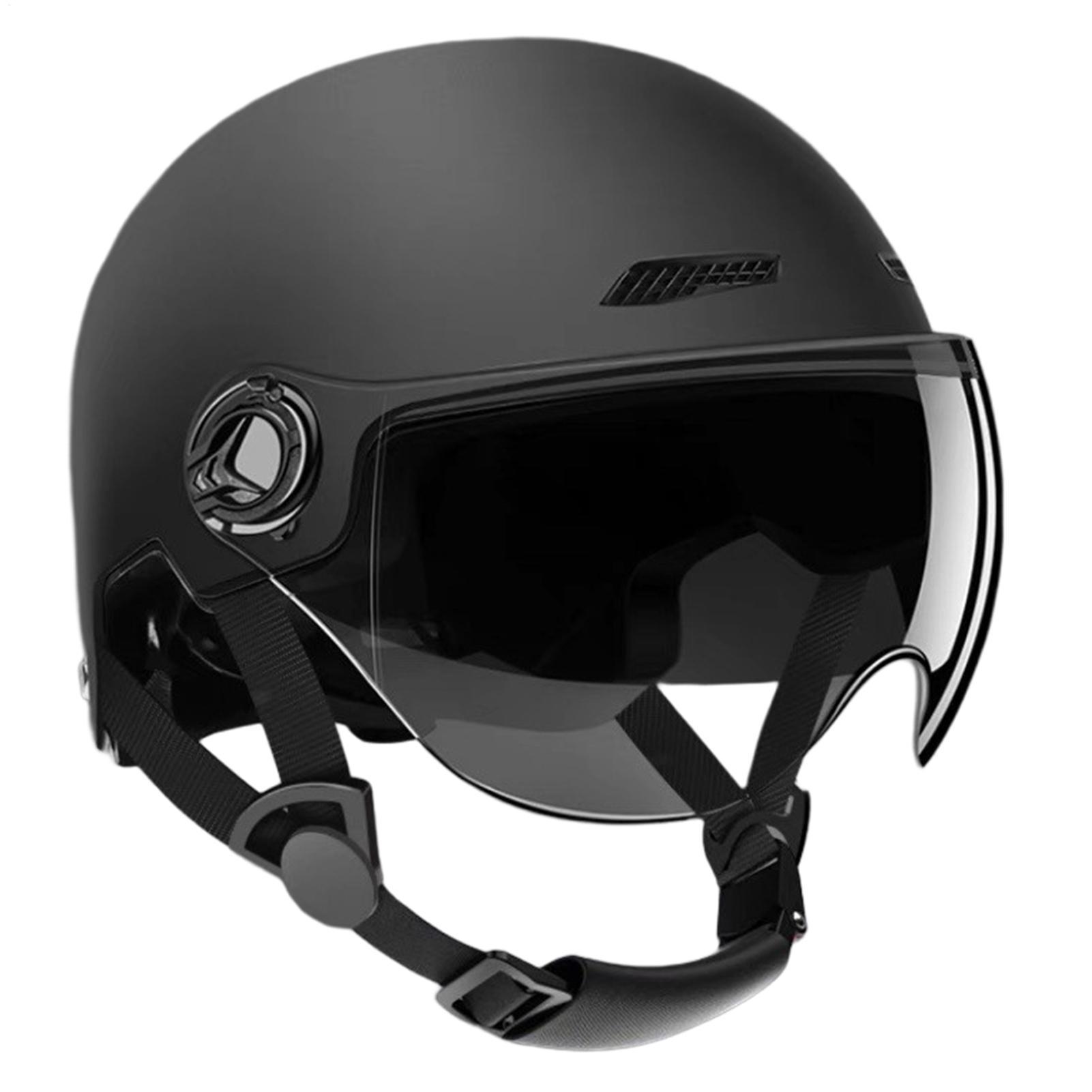Motorcycle Riding Helmet Half  - Motorcycle Gear White recension och pris