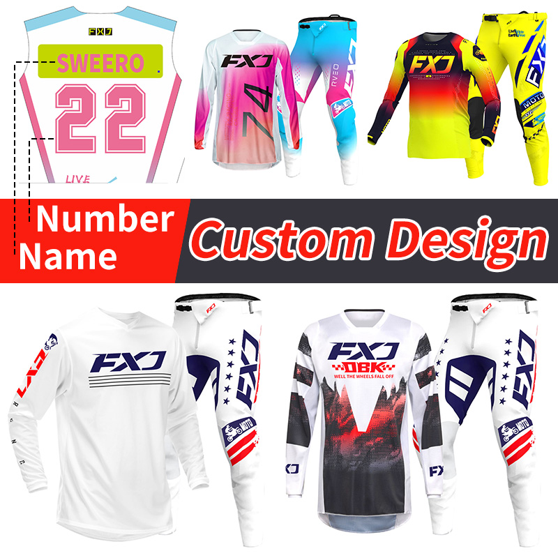 Off Road Motorcycle Jersey and - Motorcycle Gear White recension och pris