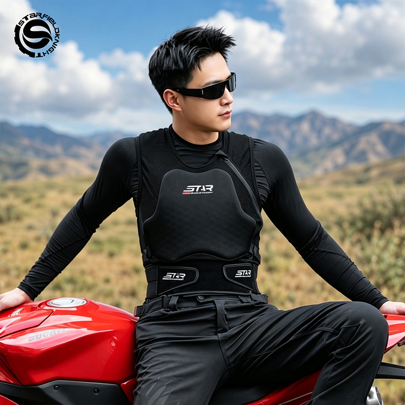 SFK Motorcycle Rider Vest Soft - Motorcycle Gear For Summer recension och pris
