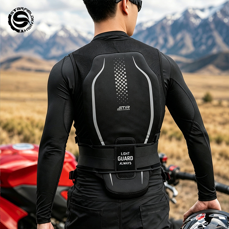 SFK Motorcycle Rider Vest Soft - Motorcycle Gear For Summer recension och pris