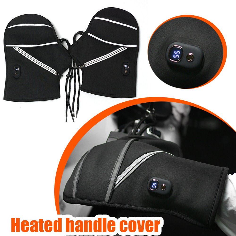 Motorcycle Handlebar Covers Wi - Motorcycle Gear For Winter recension och pris