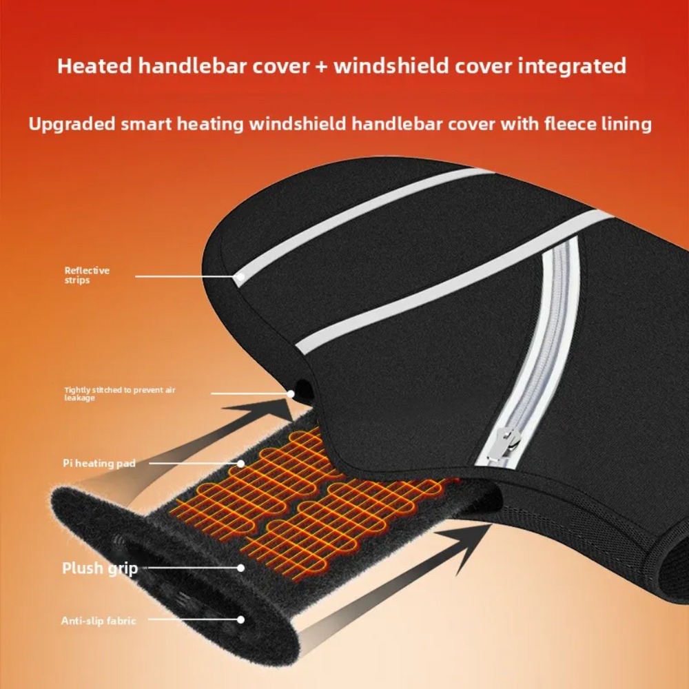 Motorcycle Handlebar Covers Wi - Motorcycle Gear For Winter recension och pris