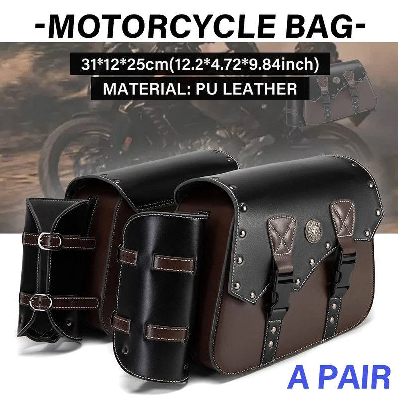 2PCS Universal Waterproof Moto - Motorcycle Gear Travel Bag recension och pris
