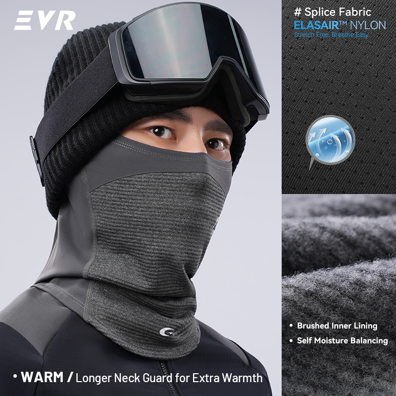EVR Winter Wool Face Mask Neck - Motorcycle Gear For Winter recension och pris