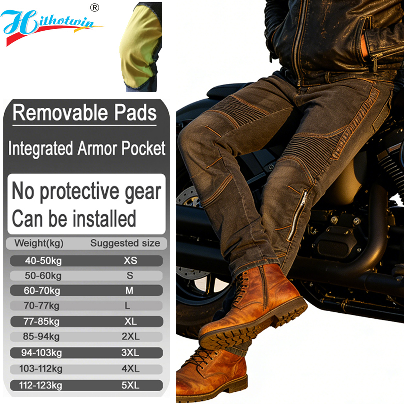 Mens Motorcycle Kevlar Jeans S - Motorcycle Gear For Summer recension och pris